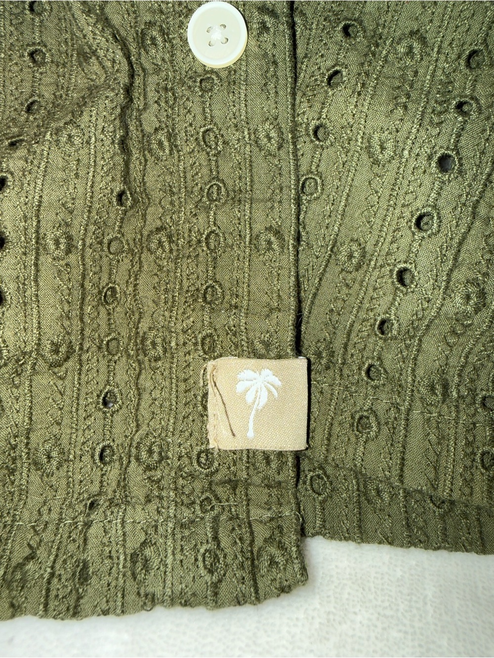 Free Planet Green Button-up - Picture 4 of 4